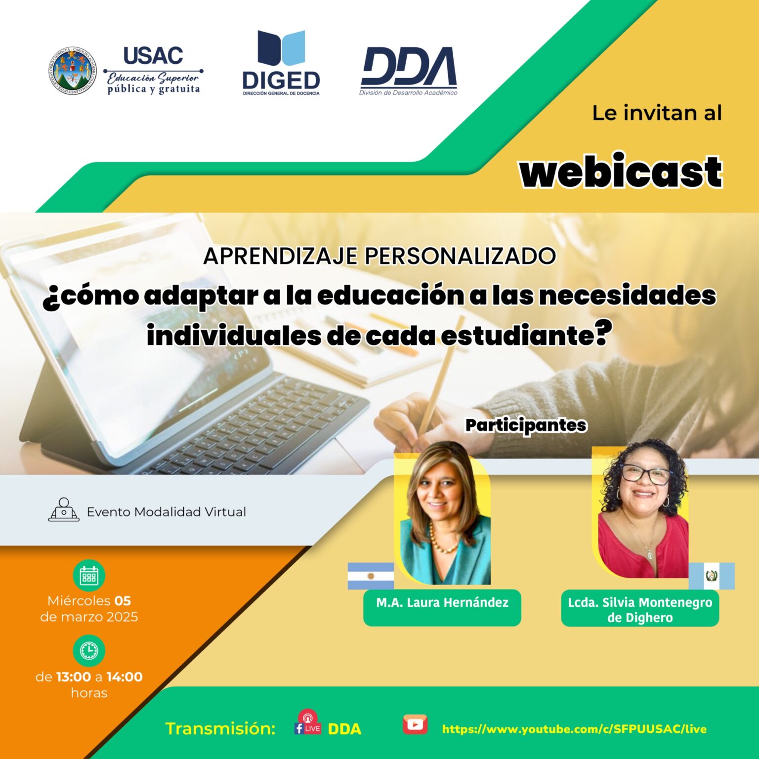 Afiche Webicast 05-03-2025 DE
