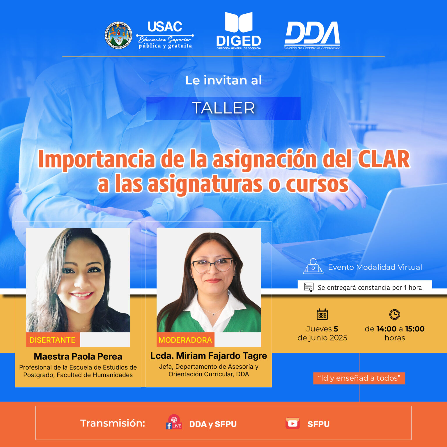 Afiche Importancia de la asignación de CLAR -mayo 2025-