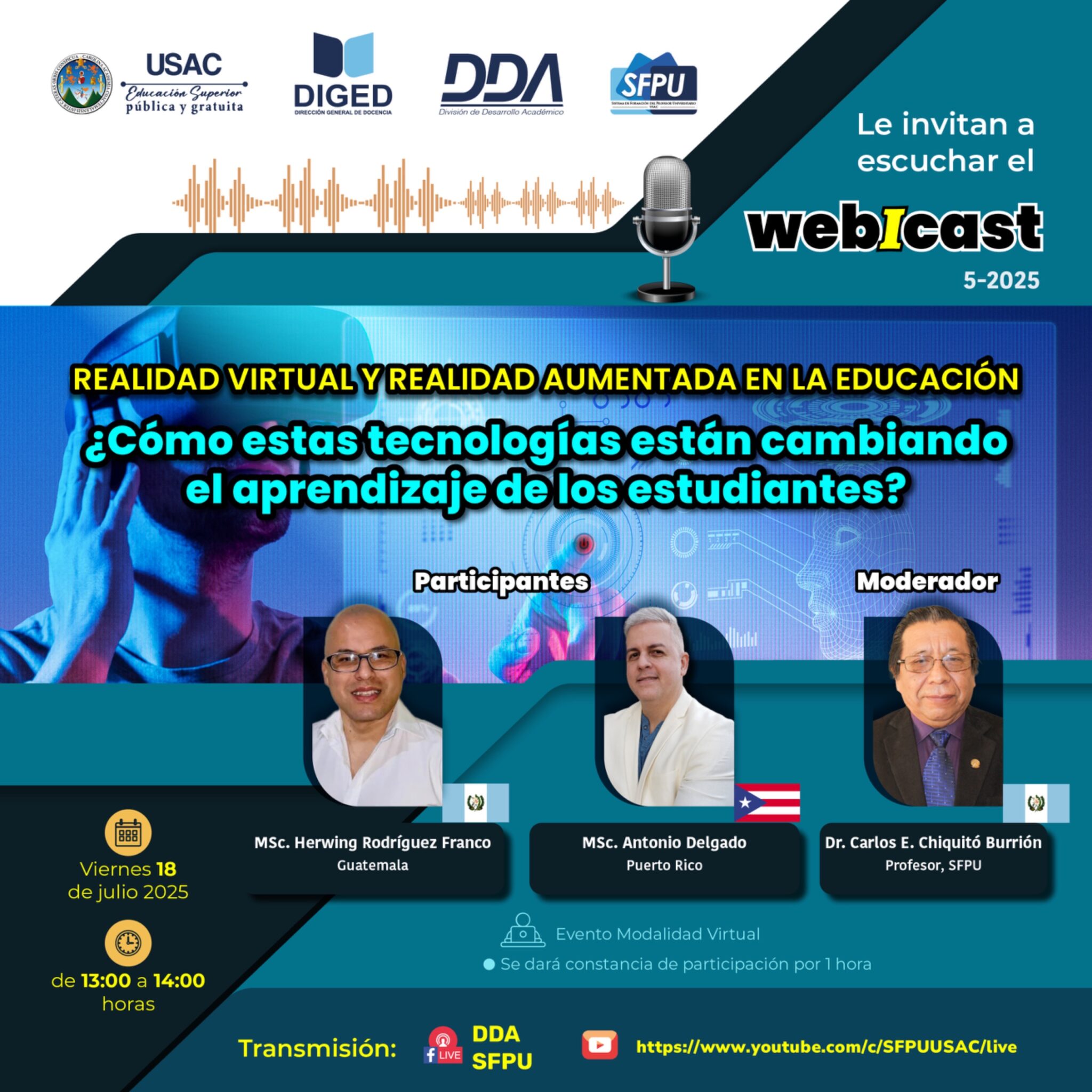 Afiche 5o Webicast