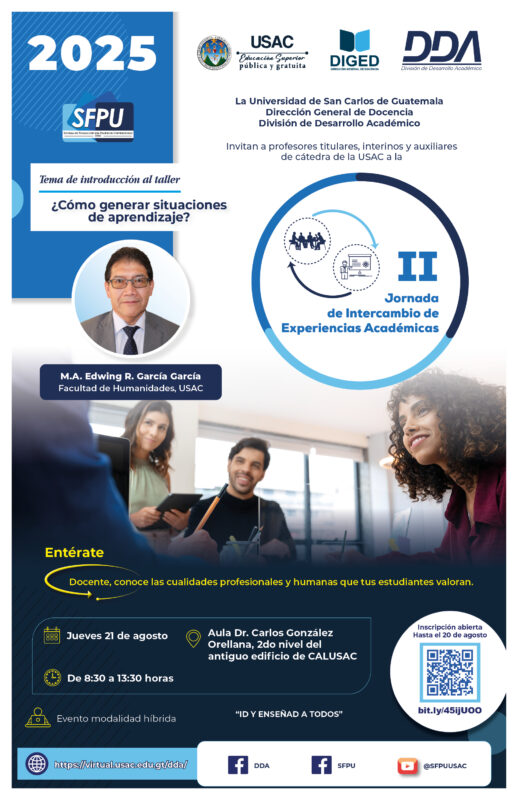 Afiche II Jornada de Intercambio de Experiencias Académicas -AG 2025-