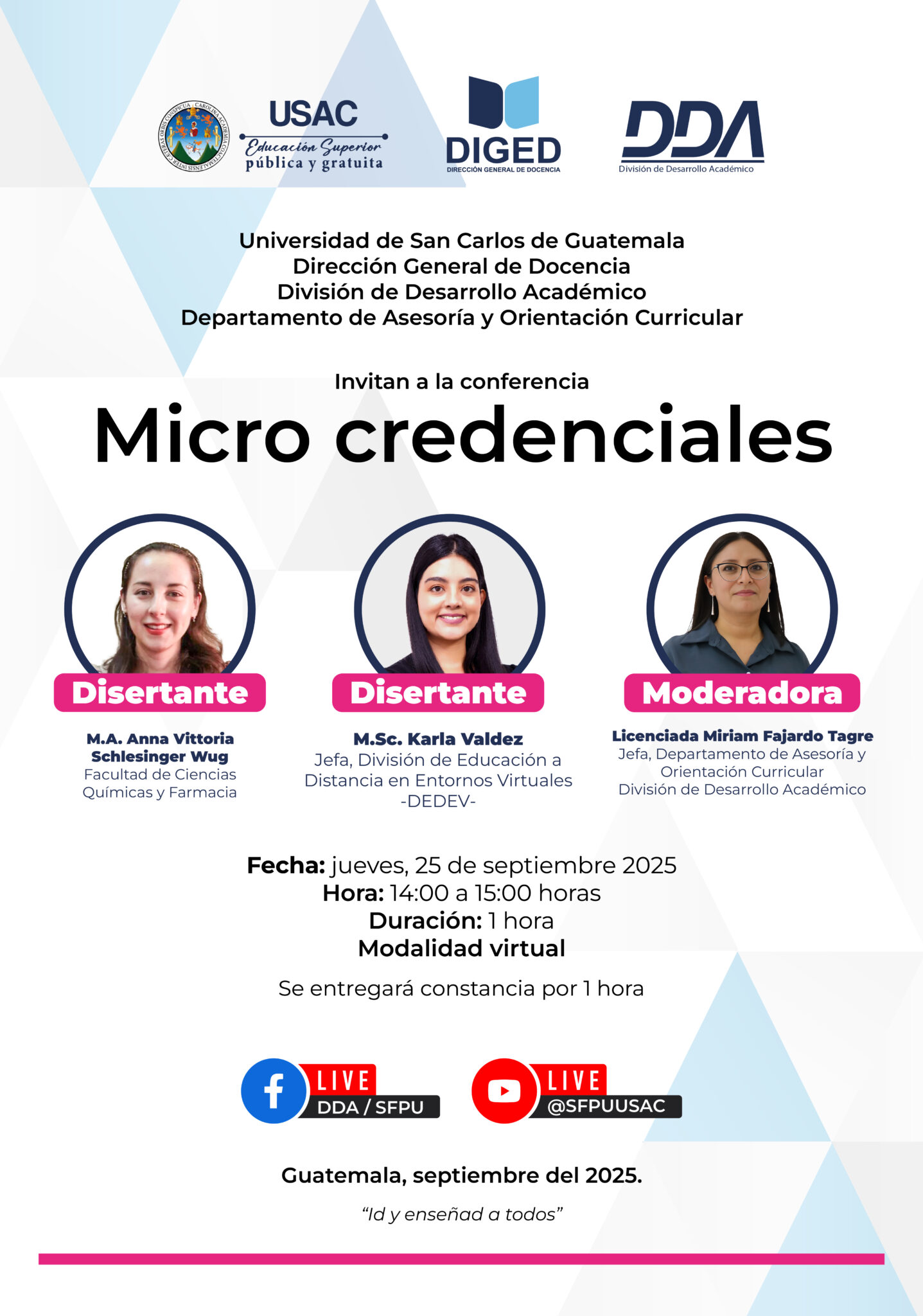 Afiche Conferencia DAOC Microcredenciales -Septiembre 2025-_ vf