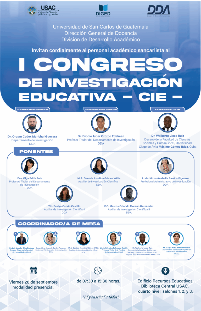 Afiche I Congreso Investigación Educativa vf