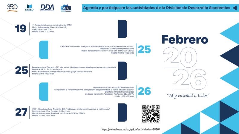 Actividades Febrero 2026