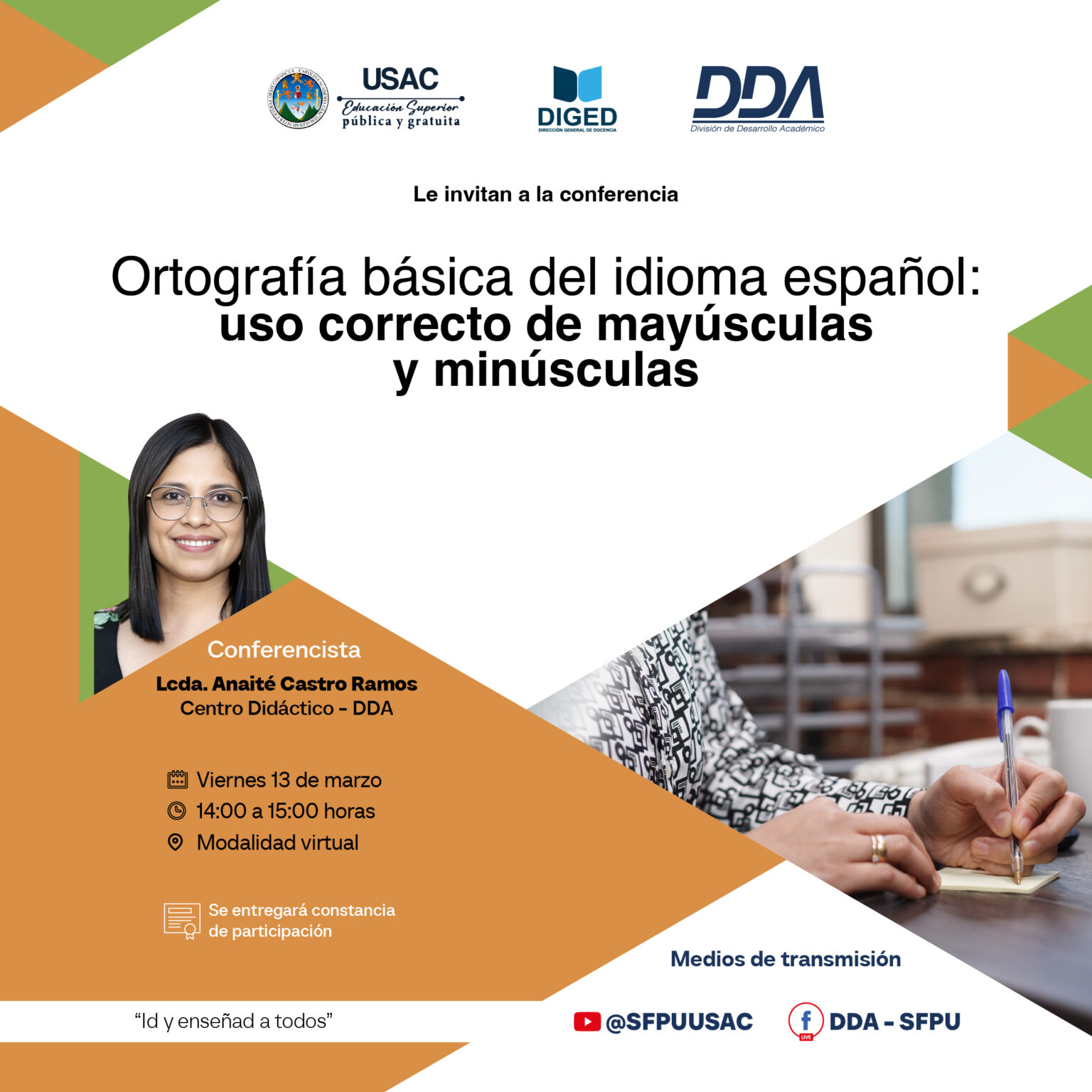 Ortografía básica del idioma español -MAR 2026-