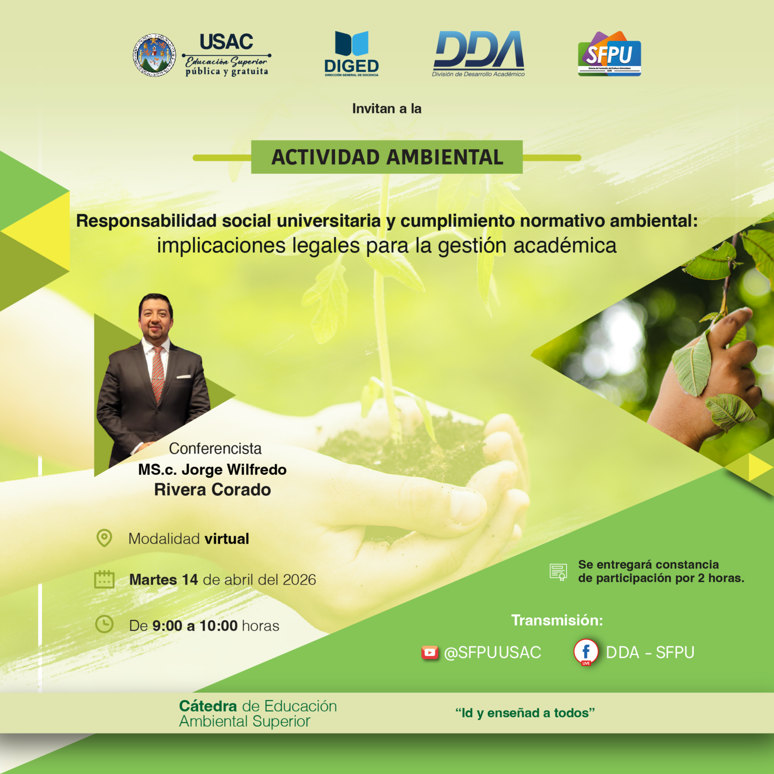 AFiche actividad ambiental 14-04-2026