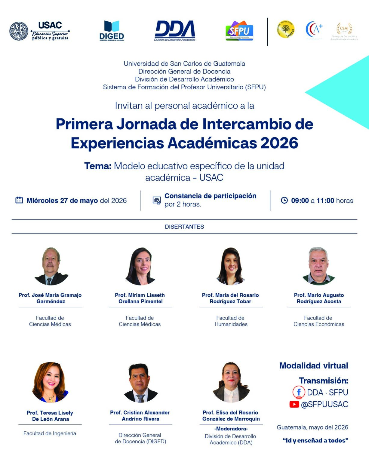 Afiche PrimeraJornada2026- mayo 2026