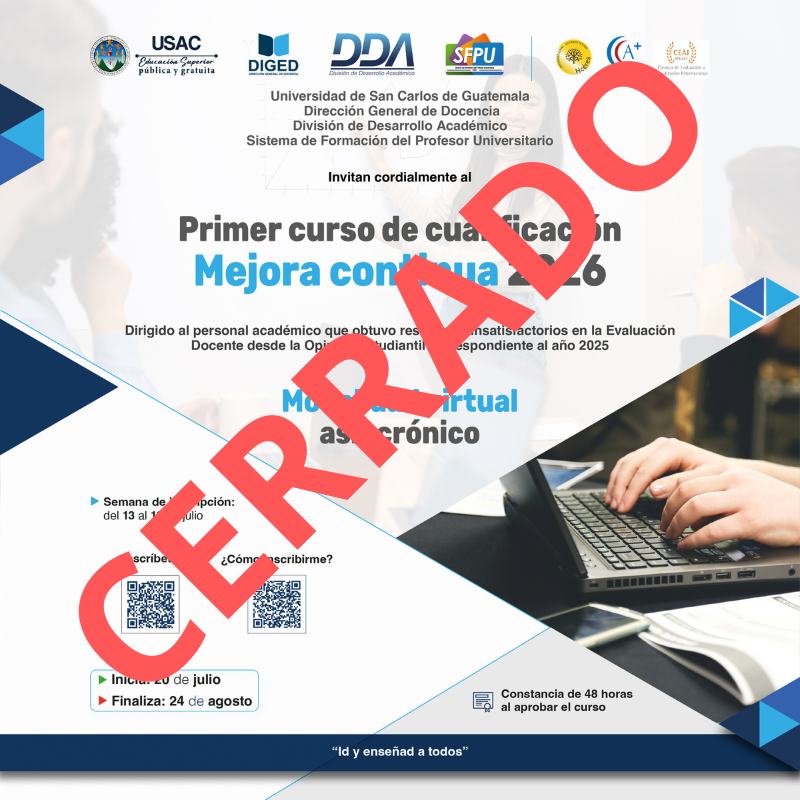 1er Curso de Cualificación CERRADO