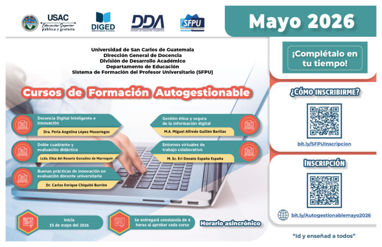Afiche Cursos Autogestionable -MAYO 2026-