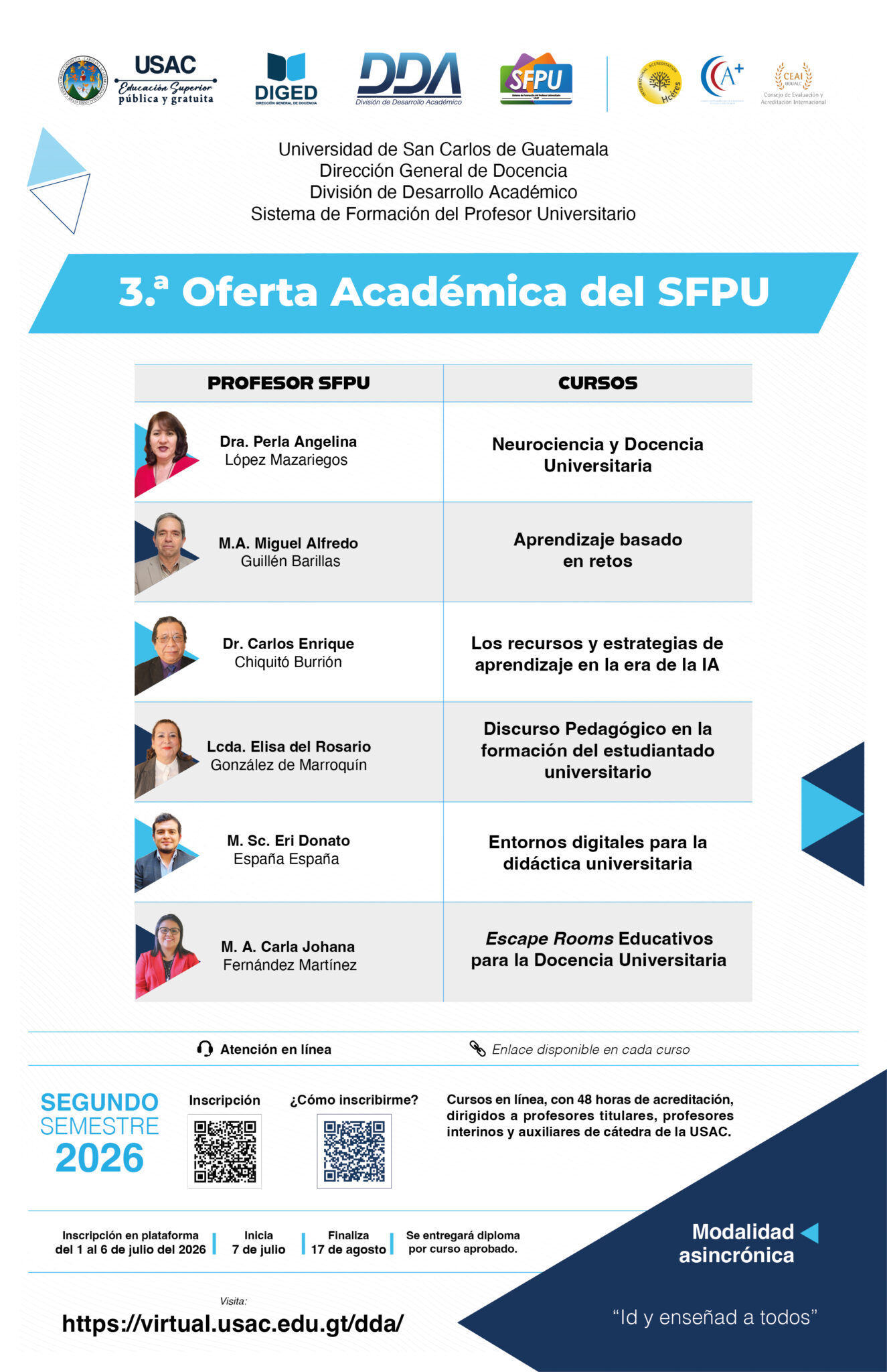 Afche 3.ª Oferta Académica -Marzo 2026-