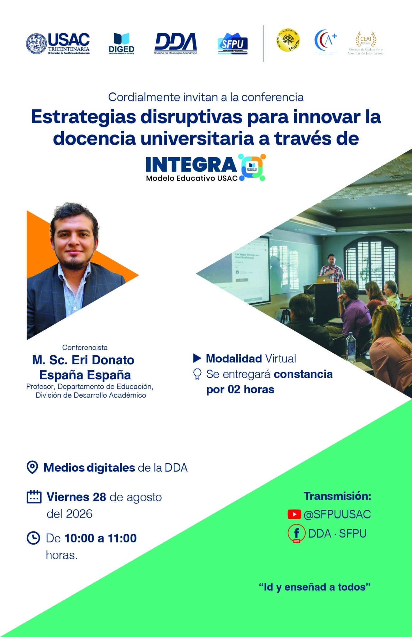 Afiche Conferencia Estrategias INTEGRA -agosto 2026--01