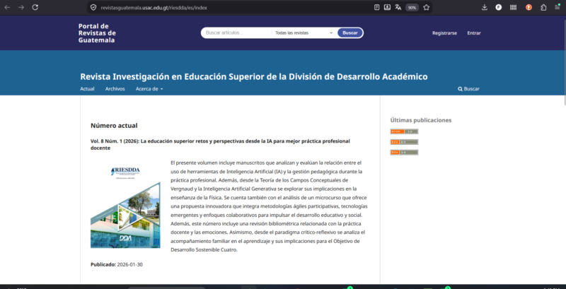 revista RIESDDA