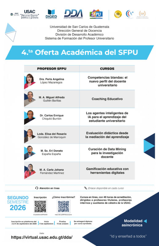 Afiche 4ta Oferta Académica -Agosto 2026-