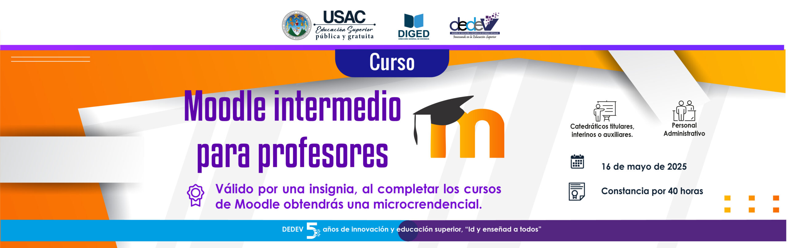 BANNER PAG WEB Cursos MOODLE INTERMEDIO 2025 F
