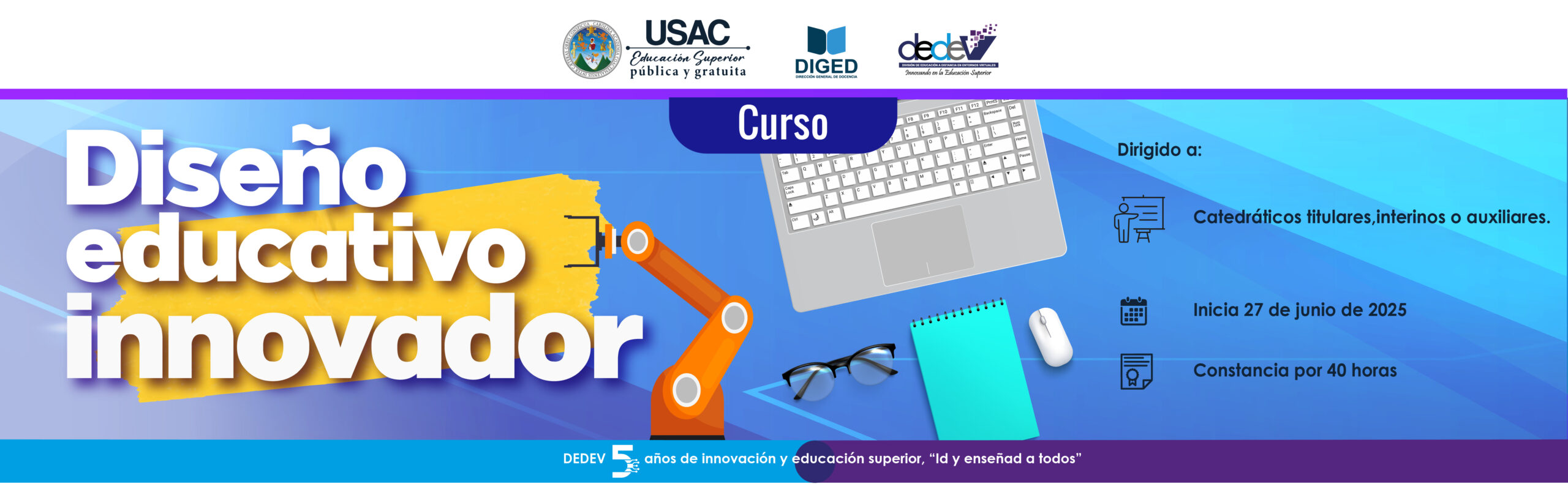 BANNER PAGINA WEB DISEÑO EDUCATIVO INNOVADOR