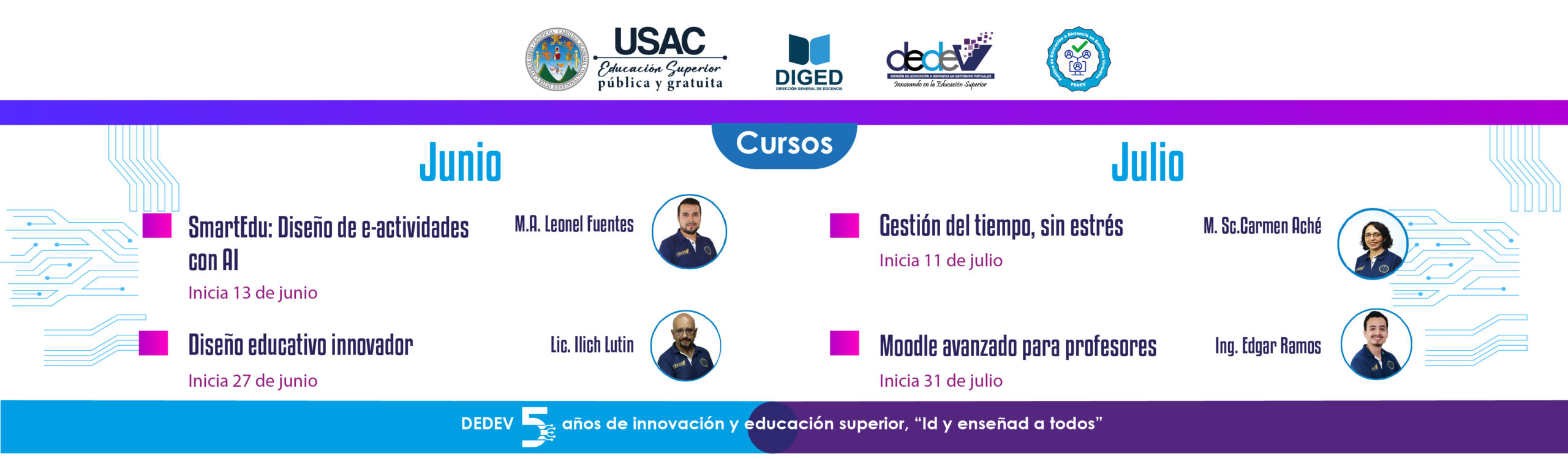 FORMACION TECNOPEDAGOCICA BANNER DEDEV