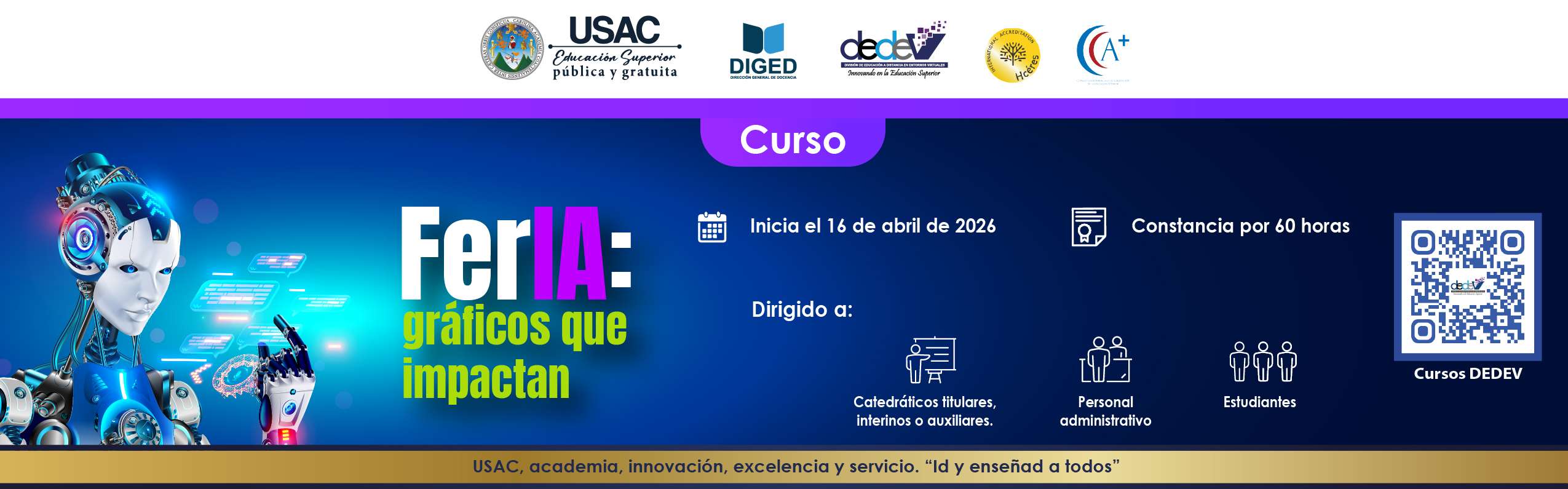 BANNER PAGINAS WEB CURSO FERIA 2026 DEDEV1