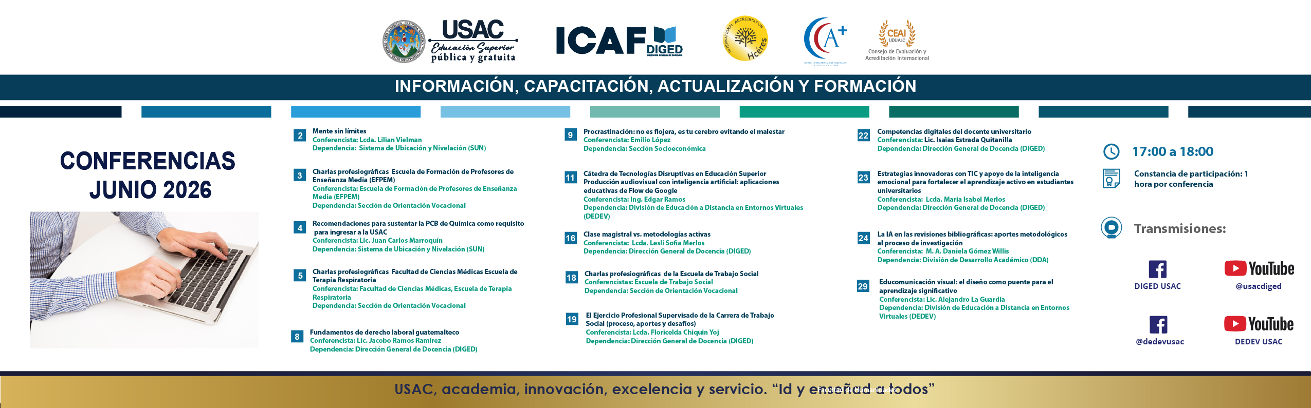 AGENDA ICAF JUNIO BANNER 2026 DEDEV