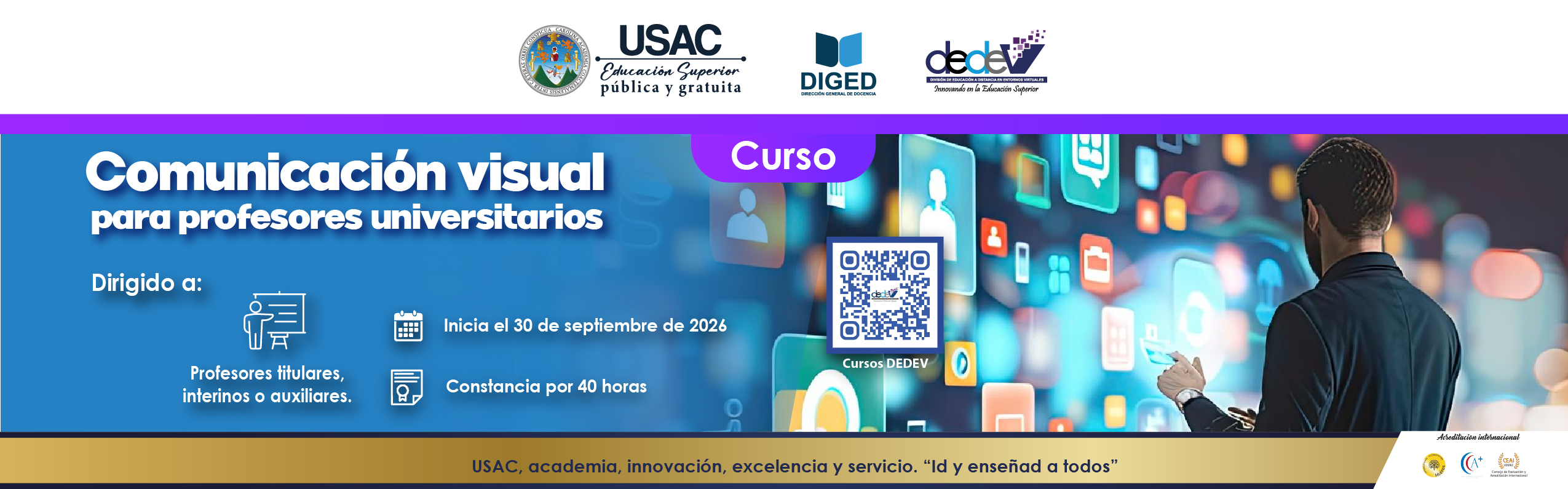 BANNER PAGINAS COMUNICACION VISUAL DEDEV