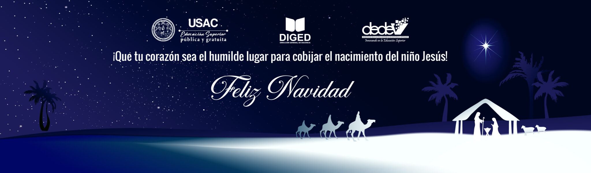 BANNER NAVIDEÑO USAC DIGED 2025