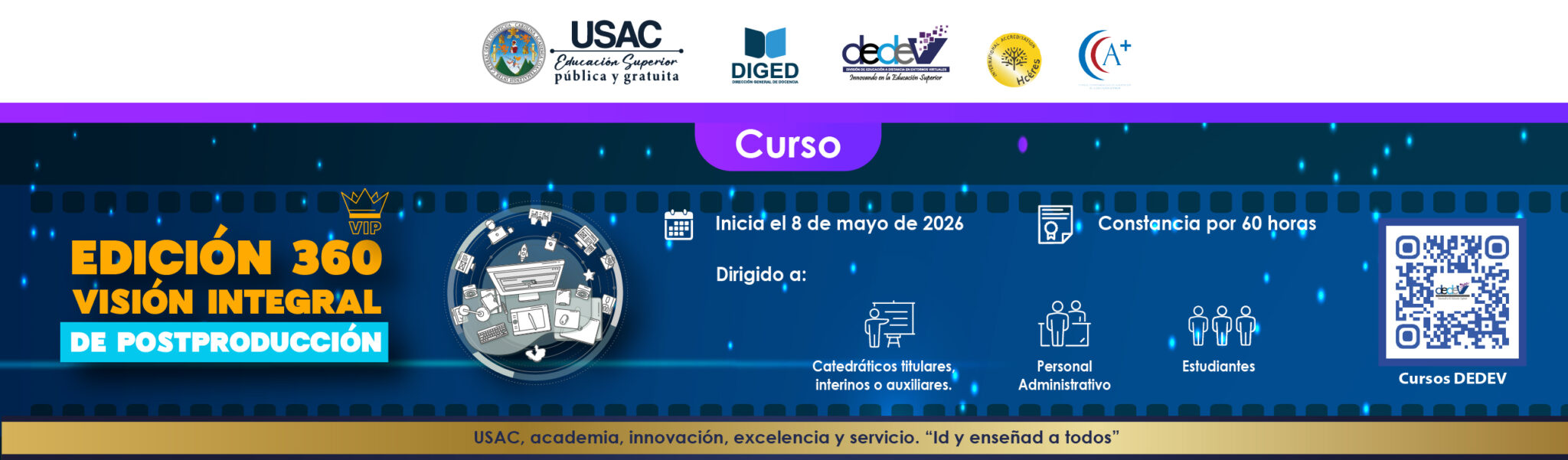 BANNER PAGINAS WEB CURSO EDICIÓN 360 2026 DIGED