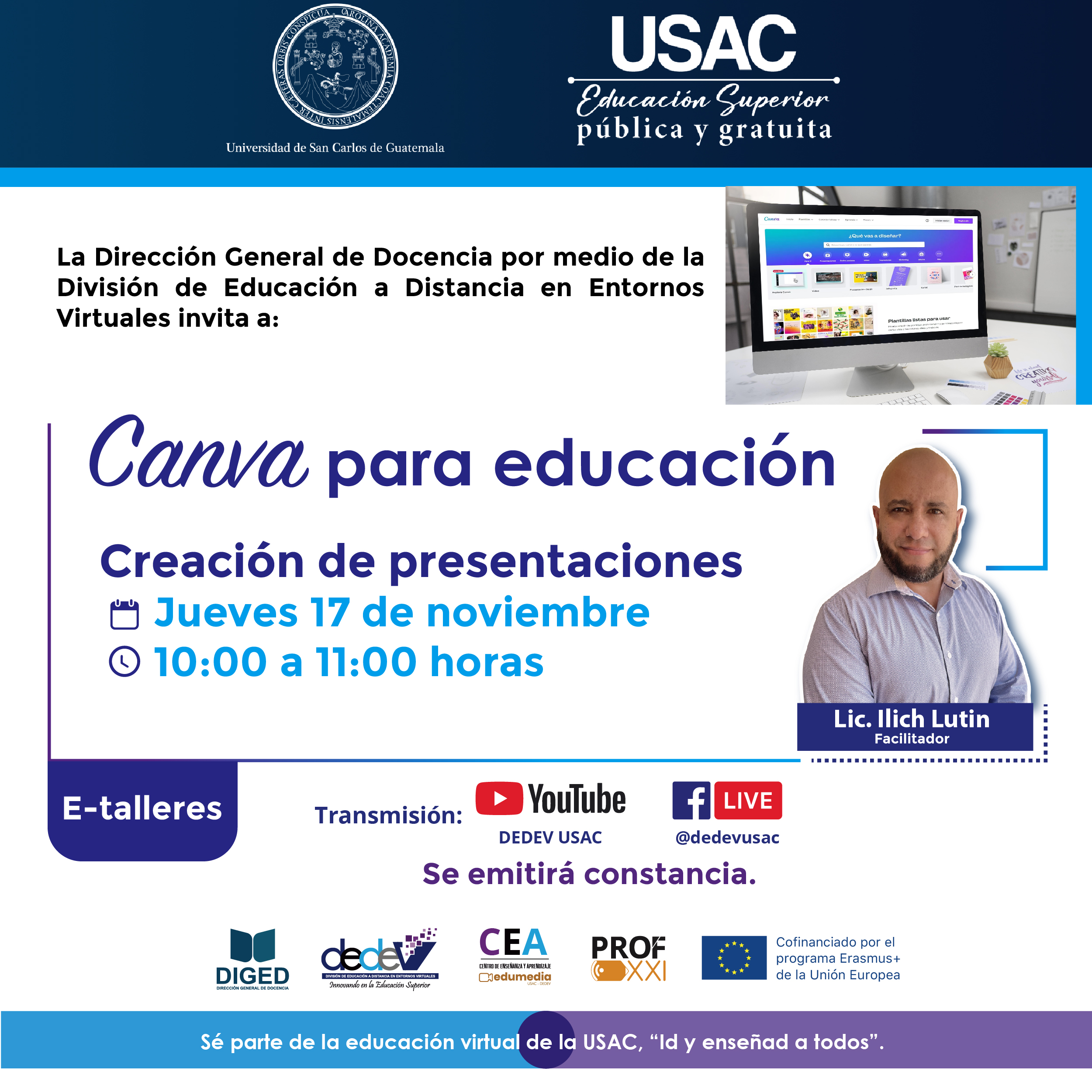 CANVA PARA EDUCACIÓN    (JUEVES 17 DE NOVIEMBRE 2022)