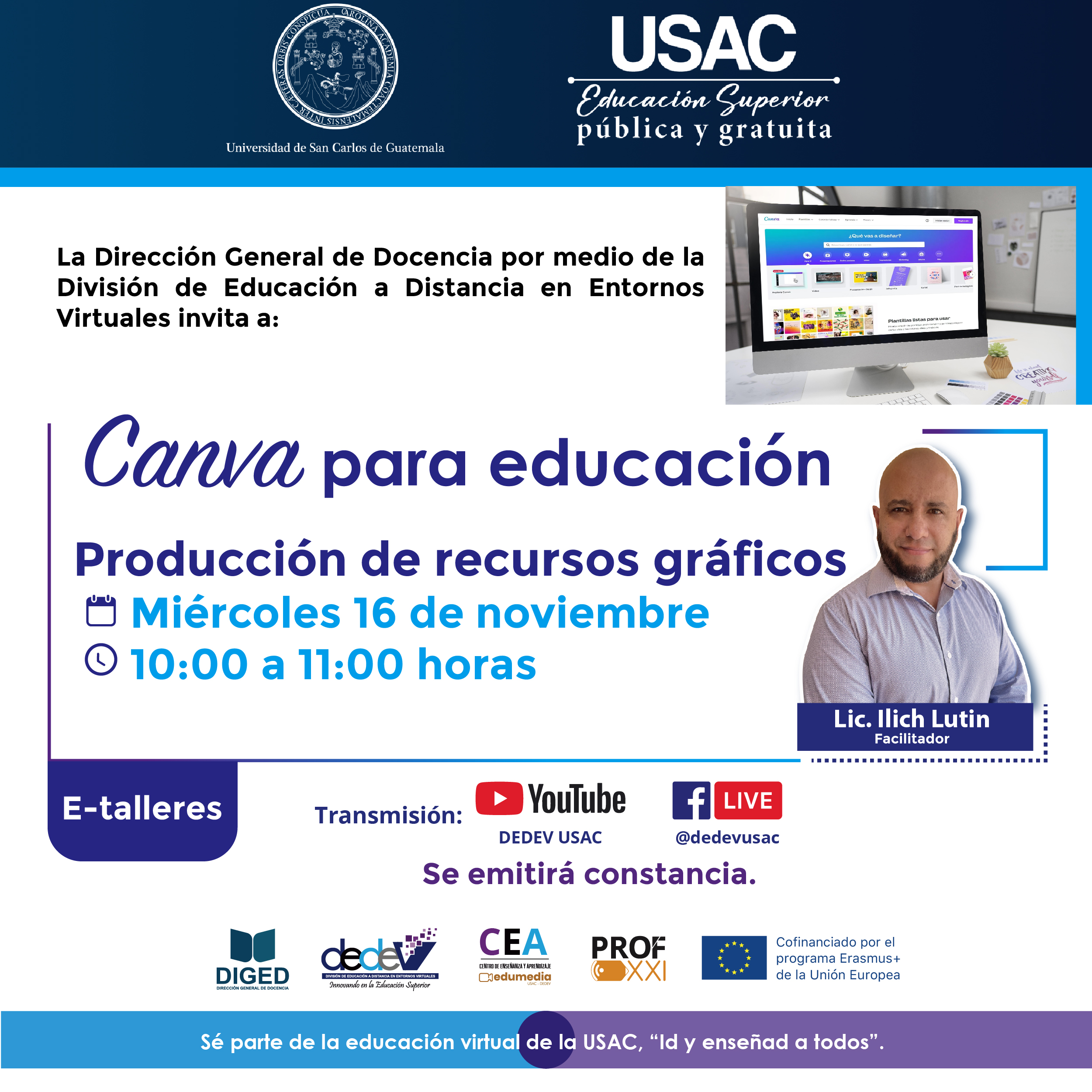 CANVA PARA EDUCACIÓN (MIERCOLES 16 DE NOVIEMBRE 2022)