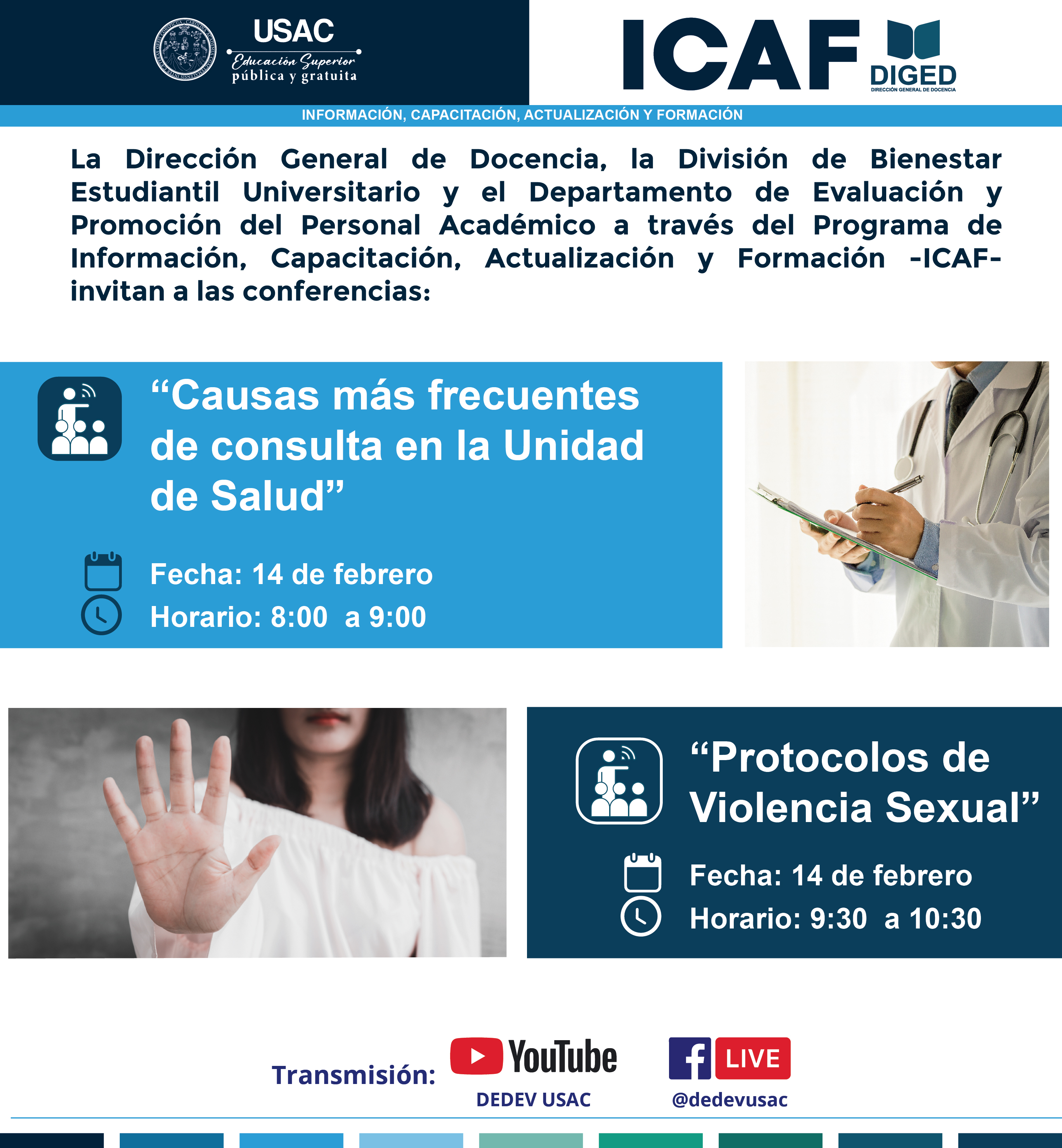 -ICAF-Causas mas frecuentes de consulta en la Unidad de Salud