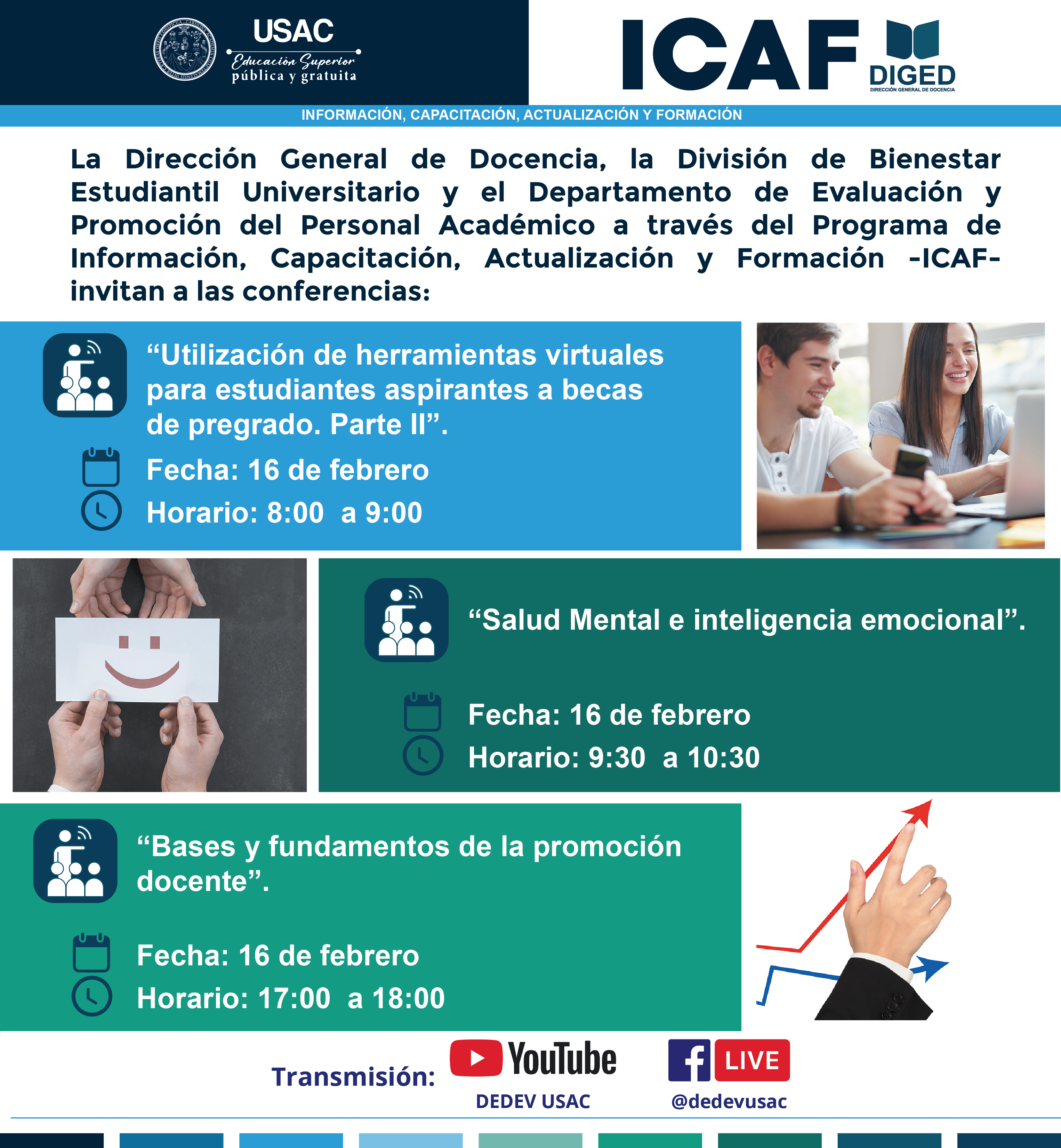 -ICAF-UTILIZACIÓN DE HERRAMIENTAS VIRTUALES PARA ESTUDIANTES ASPIRANTES A BECAS DE PREGRADO -PARTE 2-
