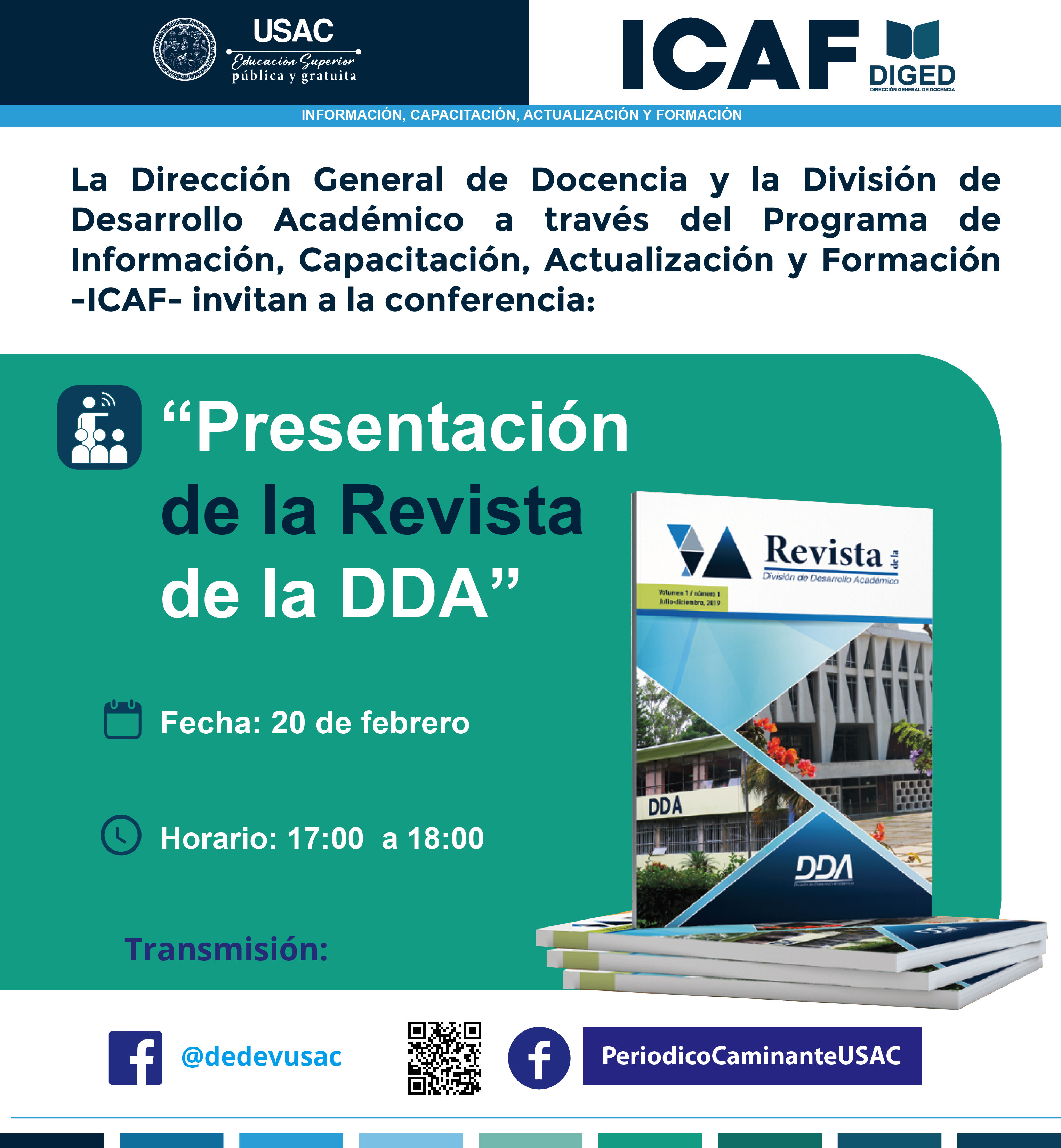 -ICAF-Presentación de la Revista de la DDA